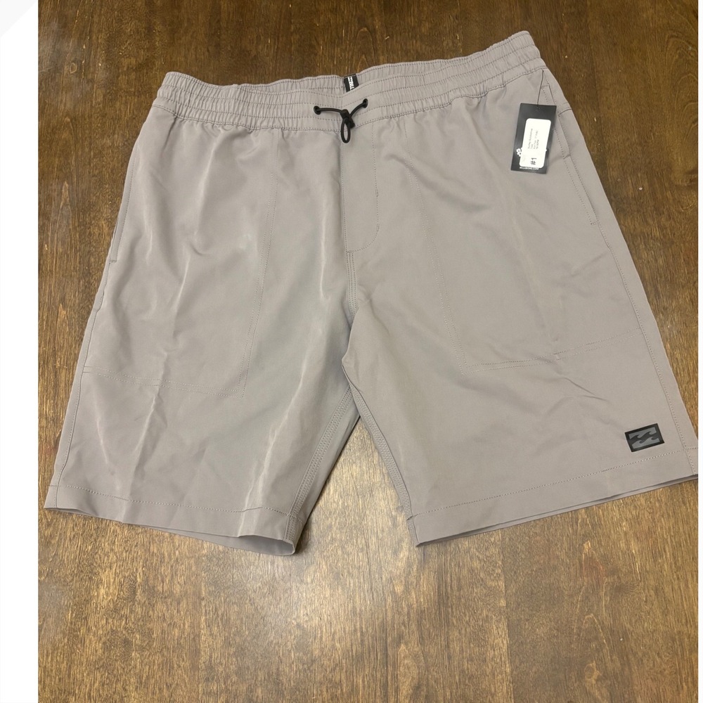 Billabong Dexter EW Hybrid 19 Shorts Mens Large Grey 24A1002400 NWT